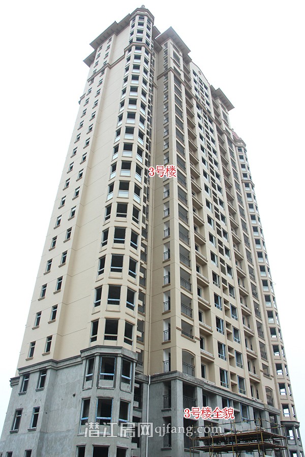 中南世纪城3月工程进度 10号楼建至24层