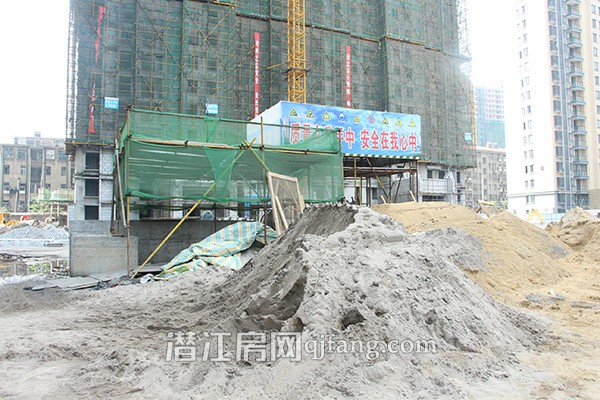 樟华国际4月工程进度:地下停车场初见雏形