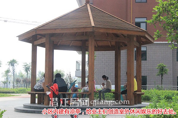 盛世东城6月工程进度:小区绿化美景呈现