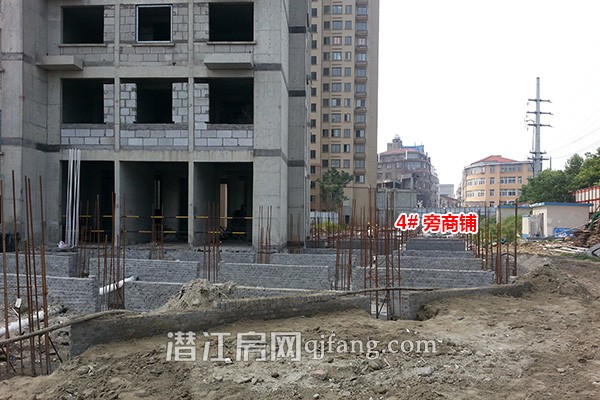 中南世纪锦城8月工程进度：5号楼全速开建