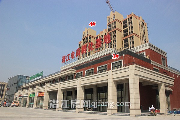 潜江·天下城9月份工程进度:洋房内部建设中