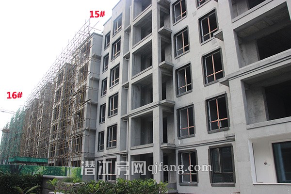 中南世纪雅苑10月工程进度:一期即将全线封顶