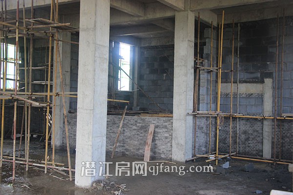 名筑仕嘉10月进度:营销主体框架已完工