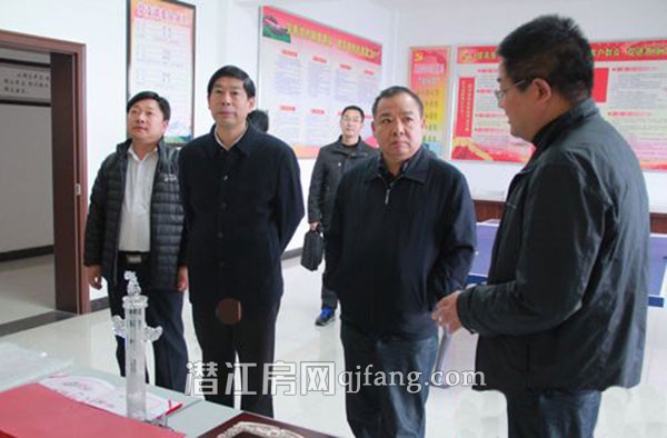 省文明办来潜调研“两个文明”建设发展情况