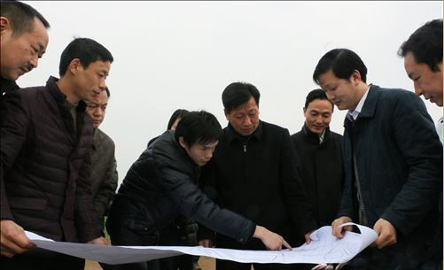 张桂华专题调研我市西部开发带工作