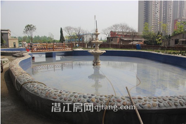 海韵丽景园四月公馆进度：小区园林景观呈现