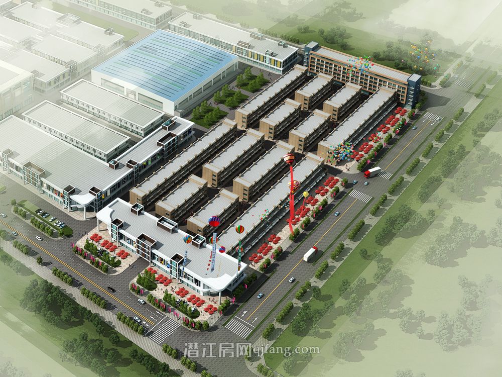 润基公寓鸟瞰图