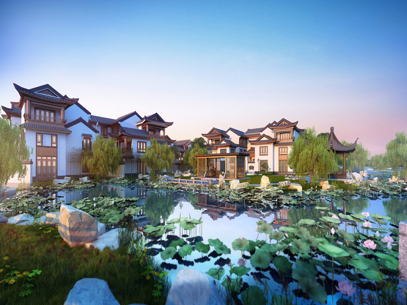 樟华九巷效果图