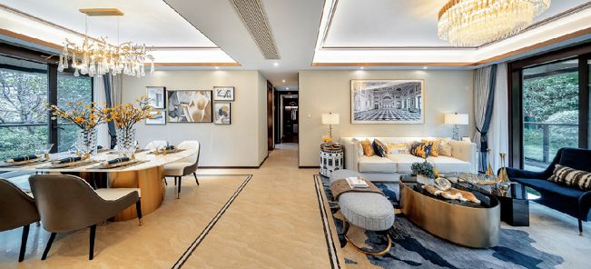 东升·林语漫城约120㎡三室户型，舒适与性价比并存